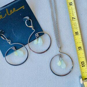 Vintage Cookie Lee Open hoop necklace